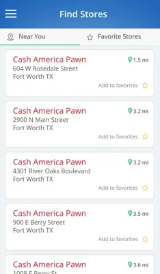 Cash America android App screenshot 1